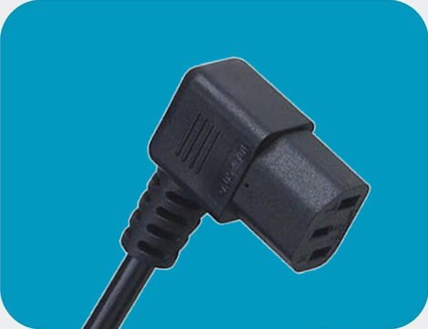 IEC 60320 C13弯头尾插头插座 IEC 60320 C13弯头尾插头插座