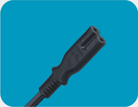 IEC 60320 C7八字尾无极性插头