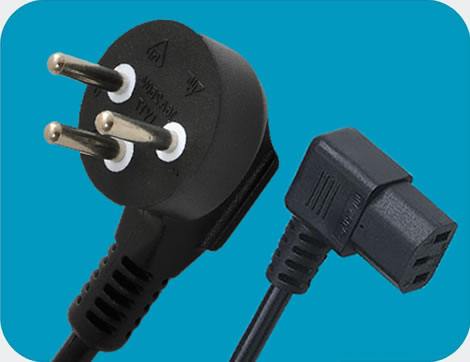 SII插头|IEC 60320 C13|右弯品字尾 SII插头|IEC 60320 C13|右弯品字尾