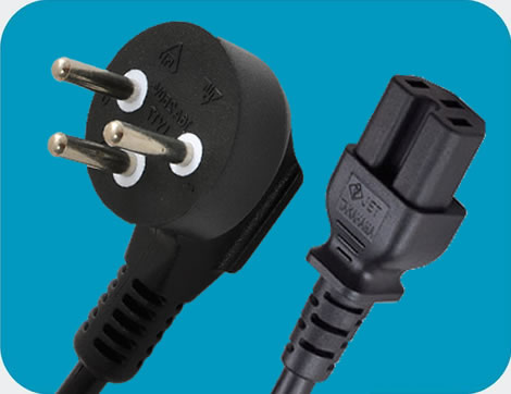 三芯以色列电源线|IEC 60320 C15|耐热品字尾 三芯以色列电源线|IEC 60320 C15|耐热品字尾