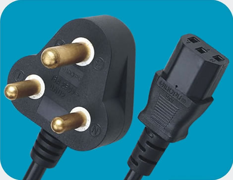 南非电源线|IEC 60320 C13|品字尾