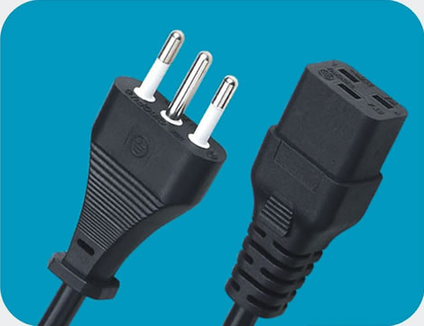 IEC 60320 C19品字尾插头插座