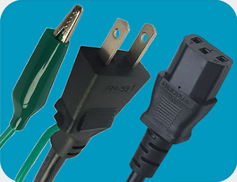 日式插头带鱼夹|IEC 60320 C13|品字尾 日式插头带鱼夹|IEC 60320 C13|品字尾