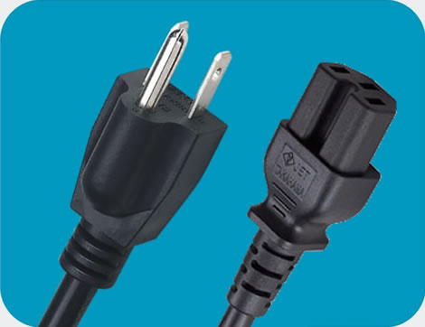 美规电源线|IEC 60320 C15|耐热品字尾 美规电源线|IEC 60320 C15|耐热品字尾